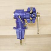 美科双口钳台台虎钳多功能钳工作台重型夹用桌虎钳新型家平200口