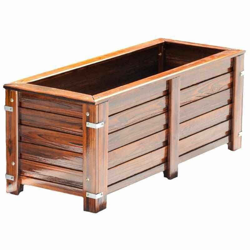 防腐木花箱大花盆长方形种植箱户外庭院种菜专用盆树脂花槽阳台,鲜花速递/花卉仿真/绿植园艺,花盆,淘宝优惠券,粉丝福利购,淘宝优惠卷