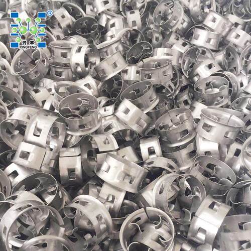 供应不锈钢金属阶梯环填料25mm 用于真空精馏塔 SS304阶梯环