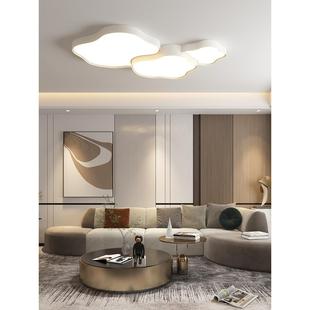 客厅灯2025年新款 白色云代朵房间灯XD325意现简约大气主大厅灯吸