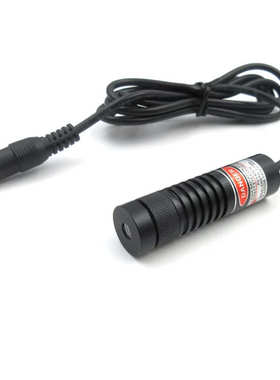 16*60mm带锁紧环650nm外调式红光点状激光器635nm一字十字线模组