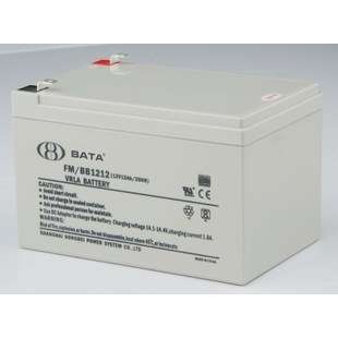 BABY鸿贝蓄电池FMBB122消防主机12V1A2H 急设备电源 120H21343R应