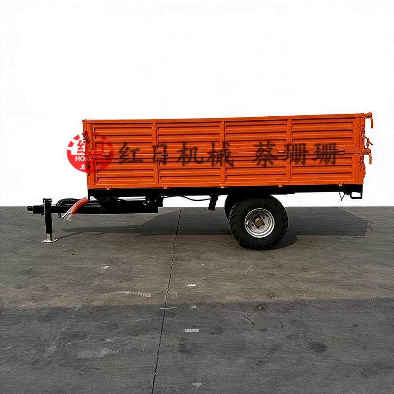 拖车5吨液压自卸拖车车斗农用玉米青储拖车拖斗甘蔗粮食运输车