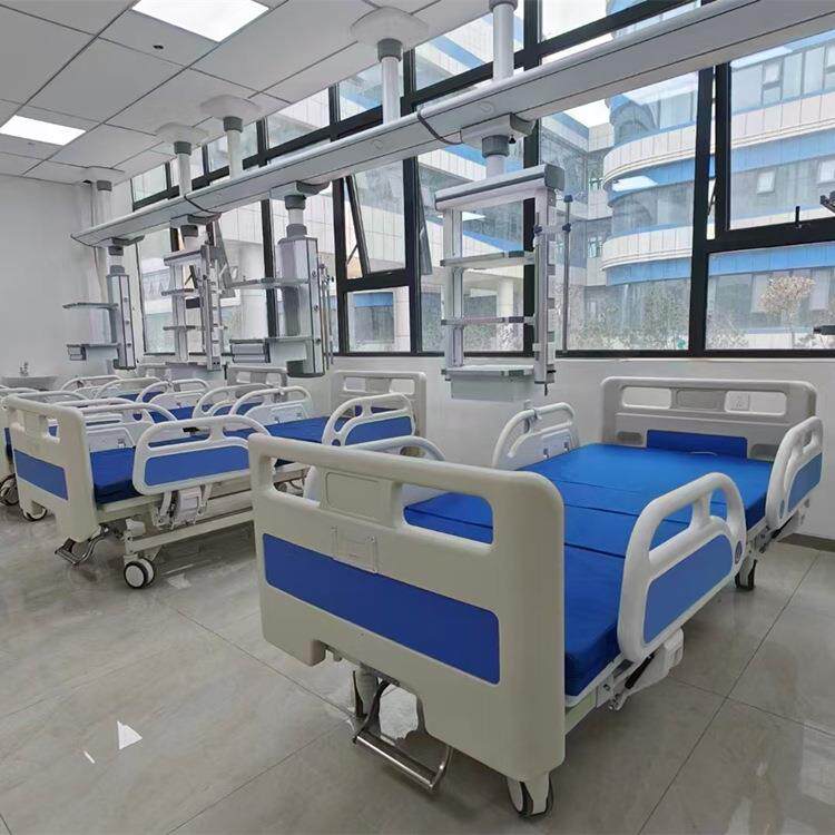 ICU电动病床多功能整体升降前后左右倾斜重症监护室电动护理床
