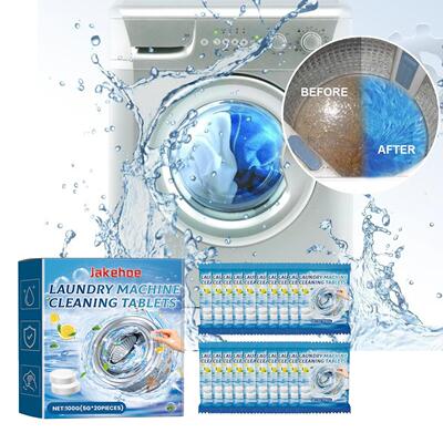 jakehoe Washing Machine Effervescent Tablets, Drum Cleaning