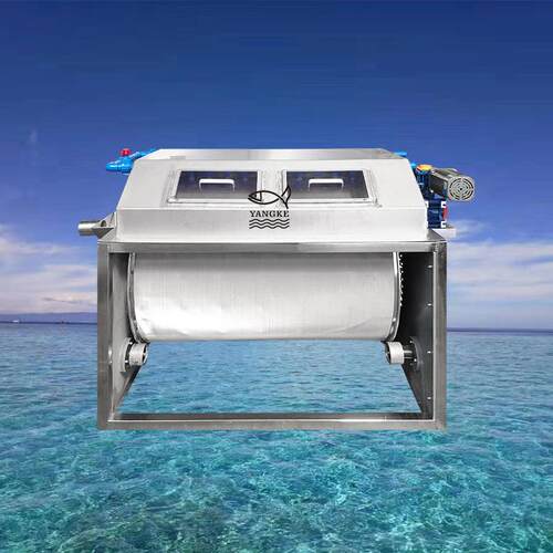 微滤机厂家直供循环水养殖过滤设备双向反冲洗沉入式不锈钢滚筒