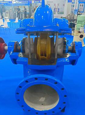 大流量双吸离心泵380v抽水泵工业高扬程中开泵14Sh-20A45KW250s65