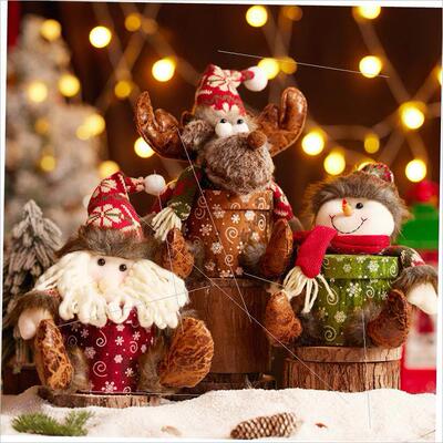 Christmas gift bag Christmas Eve apple candy tote gift box