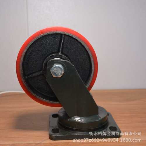 重型脚轮静音万向轮4寸5寸6寸8寸脚轮重型工业定向刹车轮万向轮