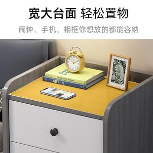 床头柜现代简约025款 小型家用室简易新出租房用床卧头置物架2HSM