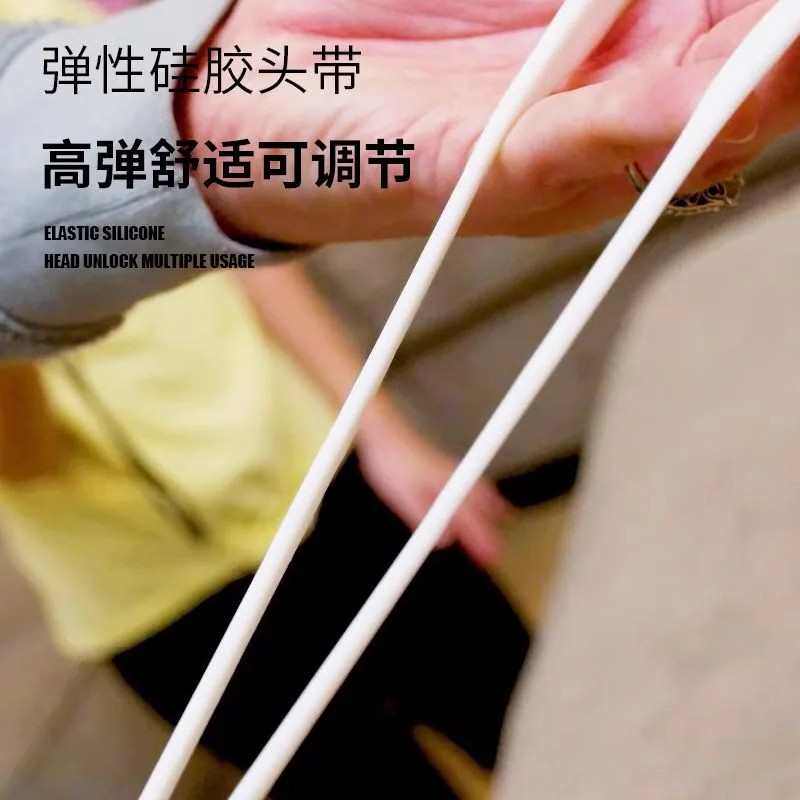 2023年新款儿童头灯可充电式卡通造型护眼户外露营夜跑照明