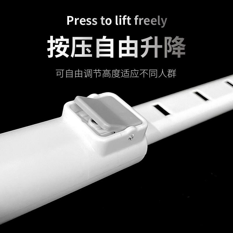 可折叠桌腿可升降配件支架马蹄脚可伸缩折叠加固整套简易桌腿折叠