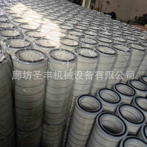 折叠式无纺布除尘滤筒除尘滤芯320*1000可清洗除尘滤筒