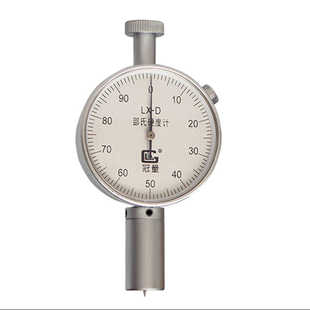 硬度计指针型硬度量针邵氏硬度dlx型尖头冠测试仪 表型 硬度计