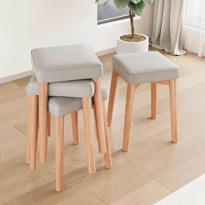 实木凳子家用小板凳现代简约餐桌椅子网红圆凳可叠放餐椅方凳矮凳,住宅家具,梳妆凳,淘宝优惠券,粉丝福利购,淘宝优惠卷