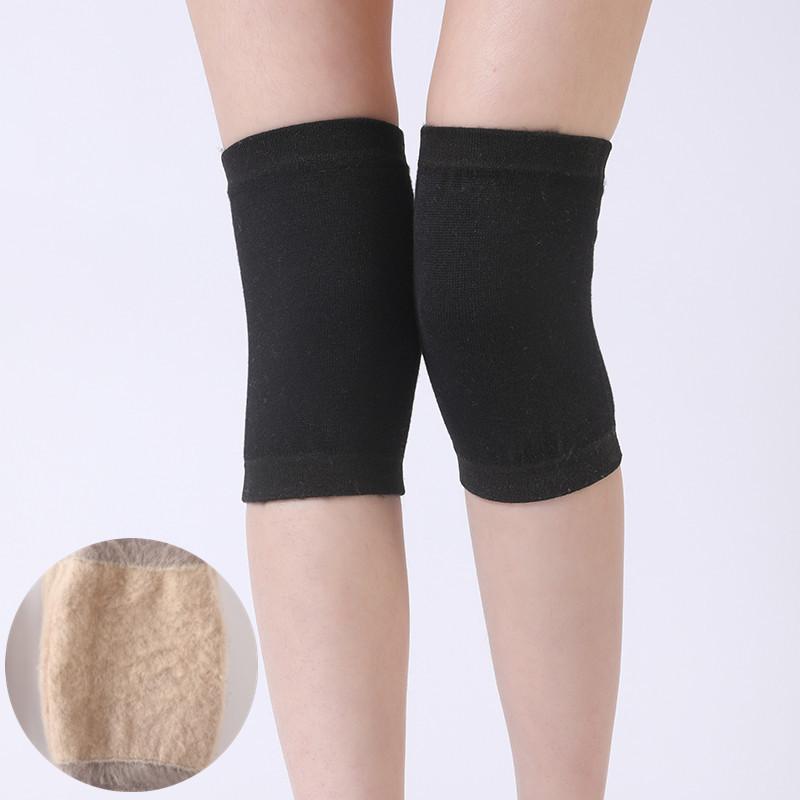薄加绒老寒腿羊绒保暖护膝髌骨带