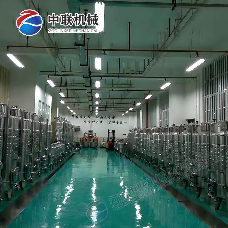 整套枇杷酒生产线设备 小型水蜜桃果酒加工设备 无花果酒酿造设备