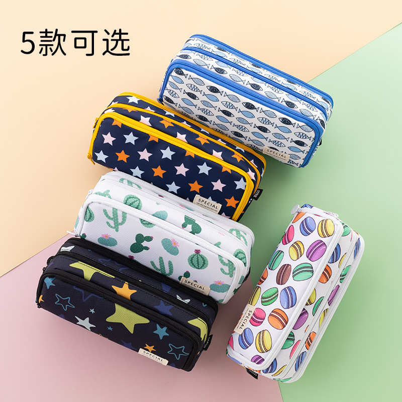 笔袋女简约大容量文具盒ins初中生高中生笔盒多功能小学生铅笔袋