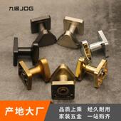 九固隐形门单面锁现代简约室内卧室房门暗锁三角形木门锌合金门锁