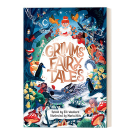 英文原版 Grimms' Fairy Tales Retold by Elli Woollard Illustrated by Marta Altes 格林童话精装绘本 英文版 进口英语原版书籍