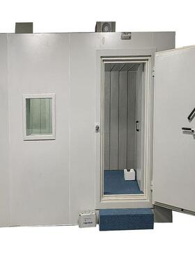 艾弗尔声学工业隔音罩 工业区设备降噪噪声源控制 尺寸制作隔音房