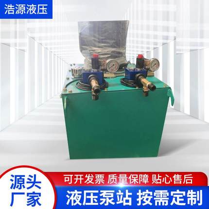 液压泵站双向液压阀80V电动液压泵站