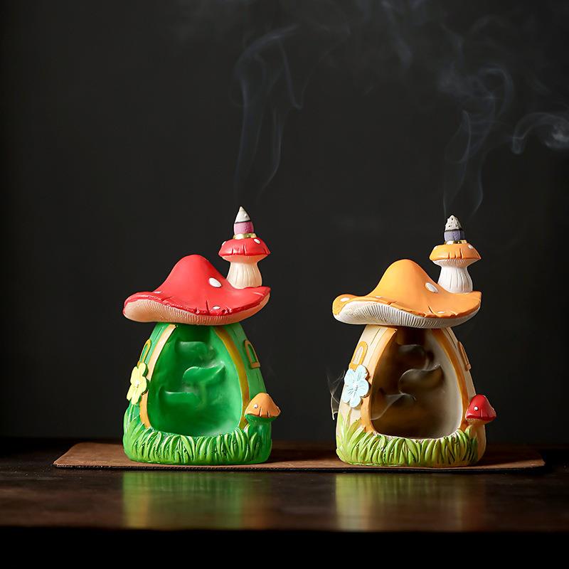 室内香薰树脂家居倒流香炉田园供应欧美太阳薰炉香薰炉倒流香创意