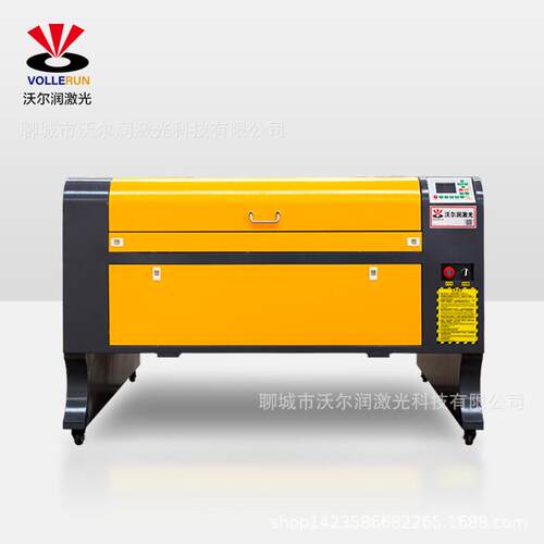 沃尔润9060激光雕刻机工艺品毛毡葫芦木刻画竹简亚克力激光切割机