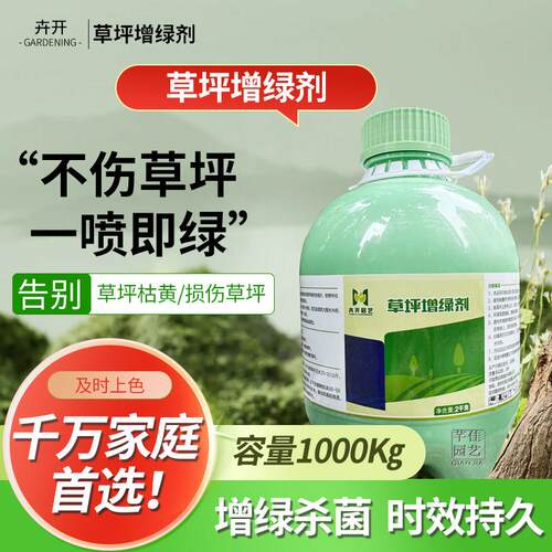 草坪增绿剂枯草染色剂园林植物一喷绿草坪工程应急检查快速着色剂