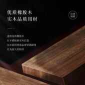 r^家用实木餐桌子胡桃木ZZH 1010餐椅吃饭凳靠背茶桌书子桌休商用