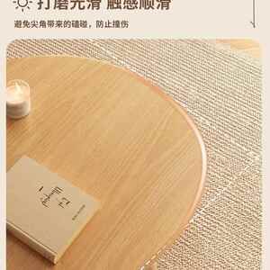 可折飘窗小子实桌木腿榻榻叠985米茶桌茶几日式窗台炕桌家用矮坐