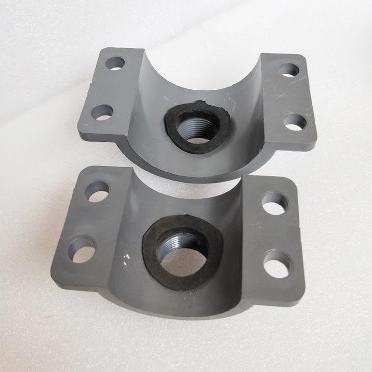U-PVC管件增接口快速接头哈佛节抢修器鞍形分水器50 63 75 90 110