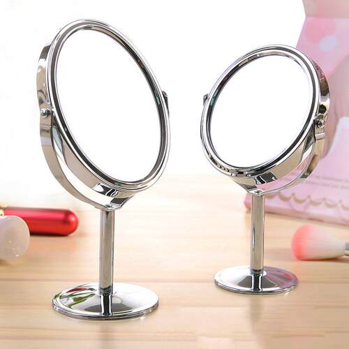 High-Definition Double-Sided Desktop Makeup Mirror with Meta