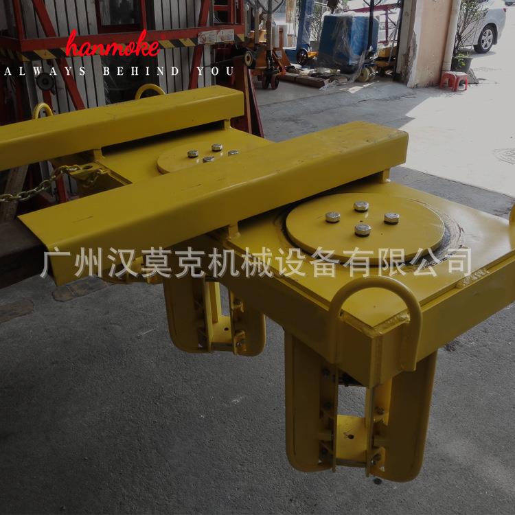 高品质武汉叉车油桶夹具高耐磨L8F八桶田字油桶夹具一