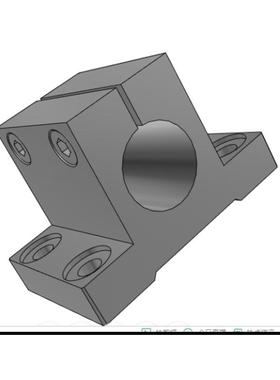 支座cltbd20cltmd30clpbd40clpm25光轴支架光轴固光轴定座底座用