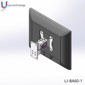 力久42BA60工业显示器支架屏幕电脑支撑炒股基金操盘手显示屏支架