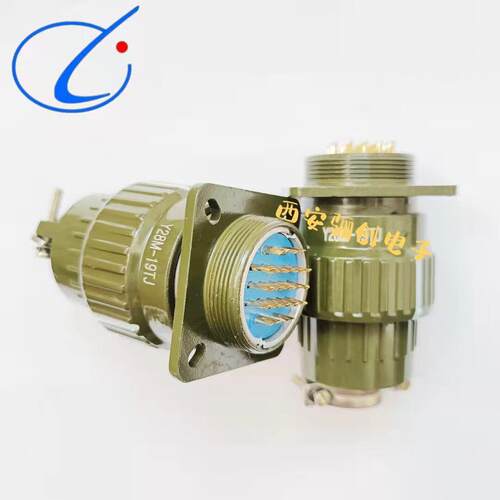 骊创 Y2M-37TK ZJ Y2M-37TJ ZK 37芯连接器公母头现货