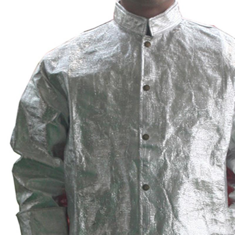 铝箔炼钢炉服 铝箔防火布隔热阻燃防护服防火耐高温劳保工业服饰