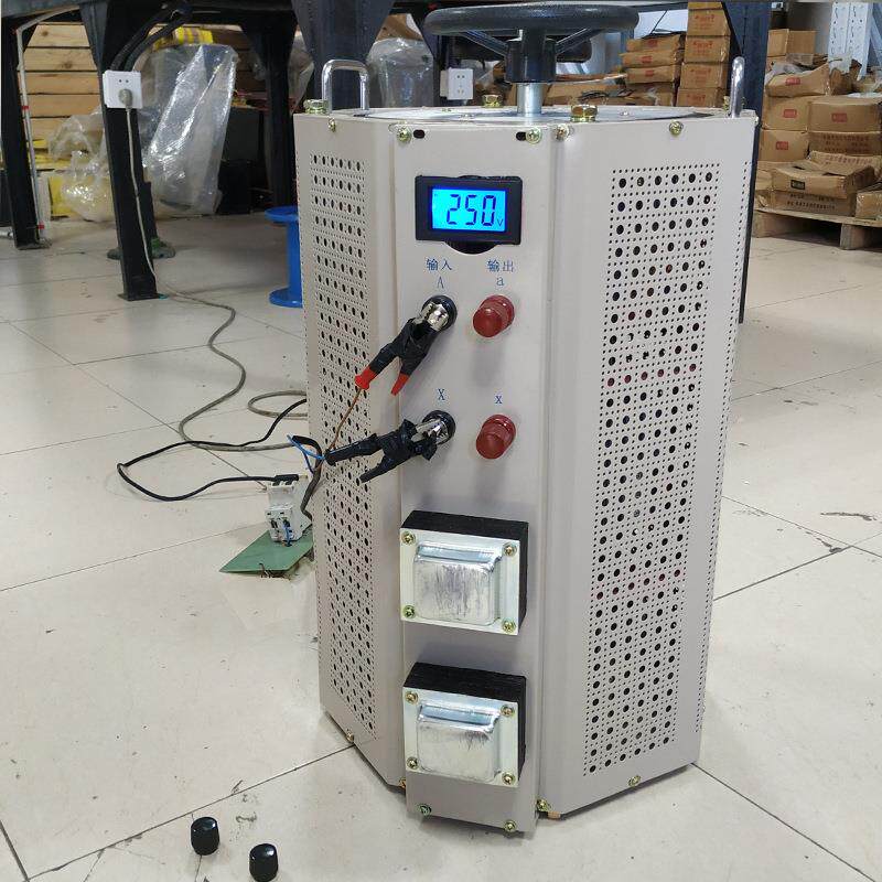 220V单相调压器0-250V可调TDGC2J-20KVA带数字显示电压表