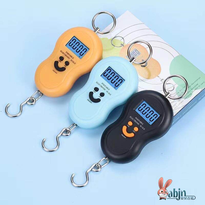 手提电子秤家用手提电子称便携式手提秤迷你手提称快递称克秤