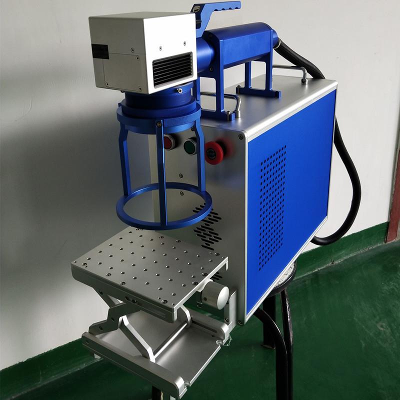 小型便携式激光打标机汽车刹车盘激光刻字水管开关激光记号轮毂