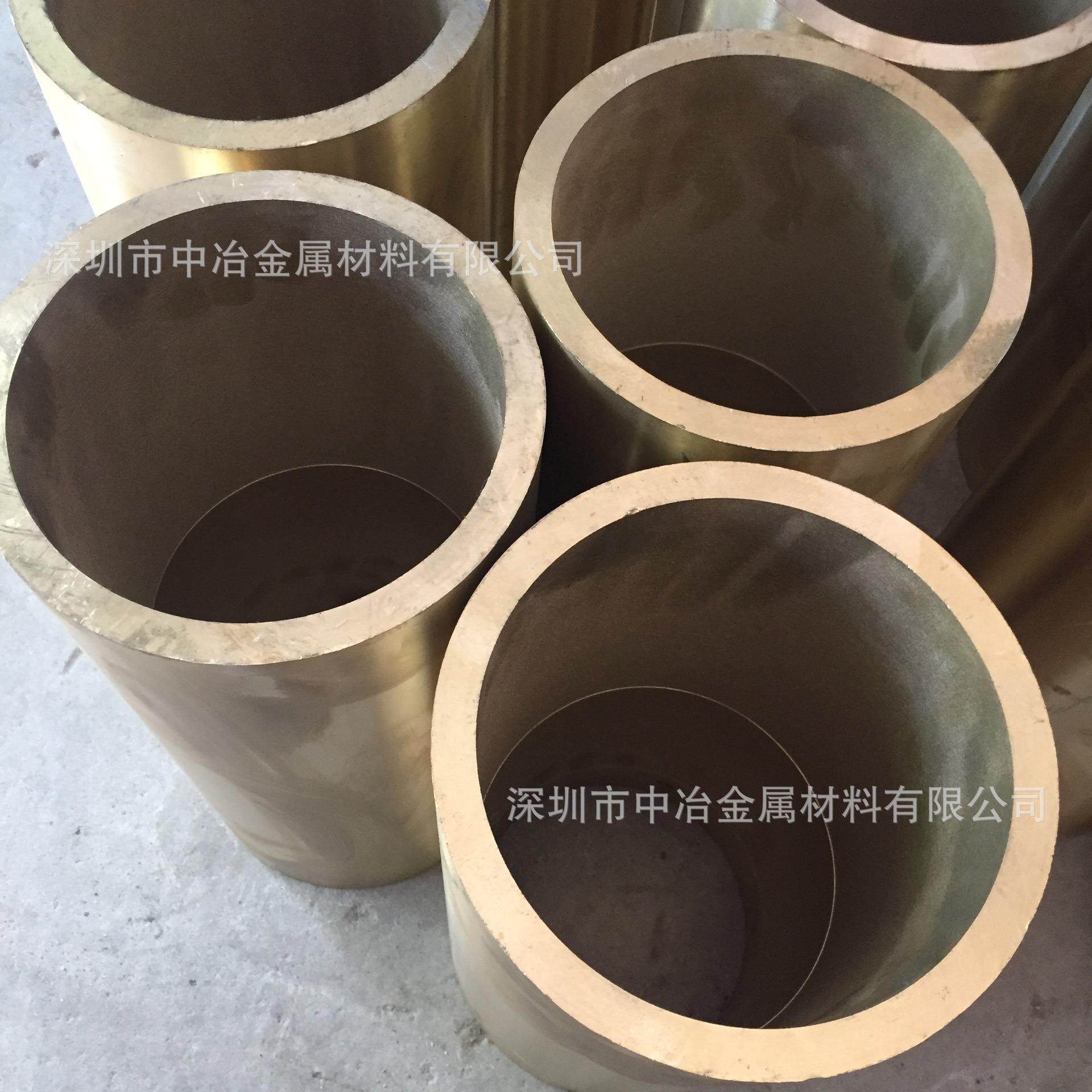 Qsn6.5-0.1磷铜管 锡磷青铜套管 深圳厂家铜套定做 高耐磨铝青铜
