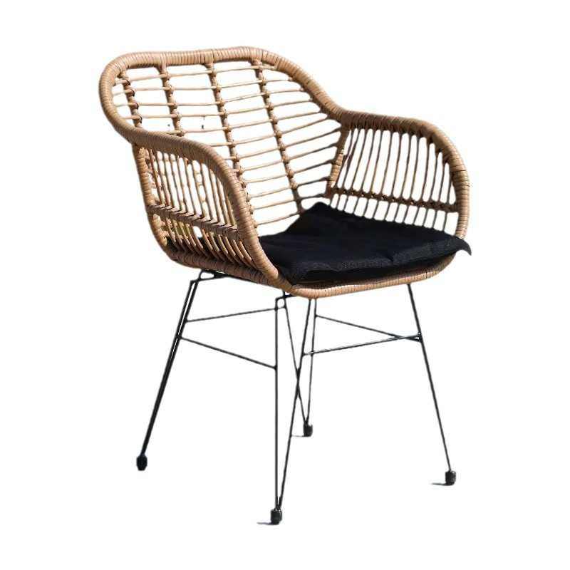 藤椅户外阳台三件套家用铁艺藤编椅子创意休闲手工桌椅庭院简约,商业/办公家具,商用藤编家具,淘宝优惠券,粉丝福利购,淘宝优惠卷