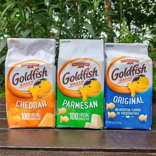 美国非凡农庄金鱼饼干 PEPPERIDGE FARM Goldfish Baked Crackers