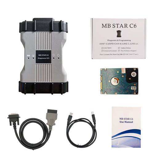 Mb Star C6 DoIP Xentry V2025.03多功能奔驰汽车故障诊断仪