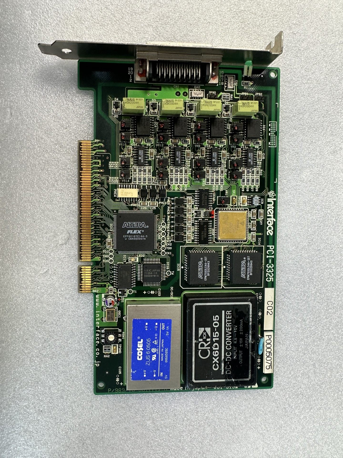 日本Interface PCI-3325 D/A板卡
