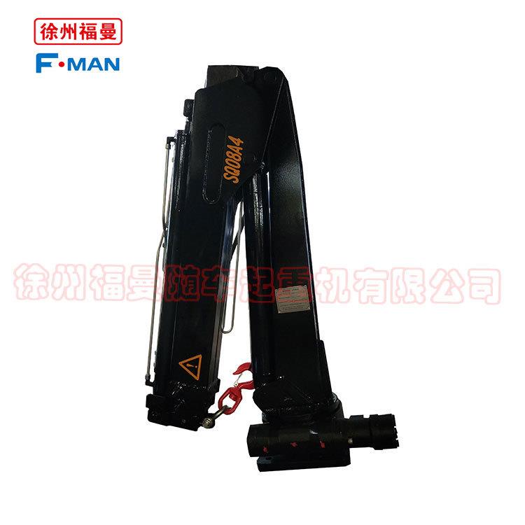 福曼吊机小型液压吊运机1吨微型车载折叠吊图片多功能小吊机