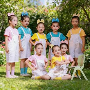 童真时代舞蹈服道具课本凳子屋里的小老虎孩子的天空糖果色演出服