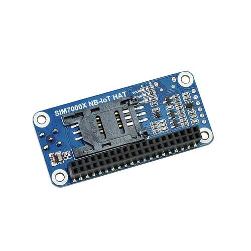 微雪 树莓派NB-IoT/2G通信/GNSS扩展板 SIM7000G模组 通用
