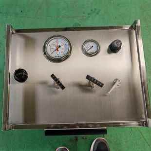 置管路压力测试机水压耐压测试单元 圆盘记录仪便携式 水压试验装